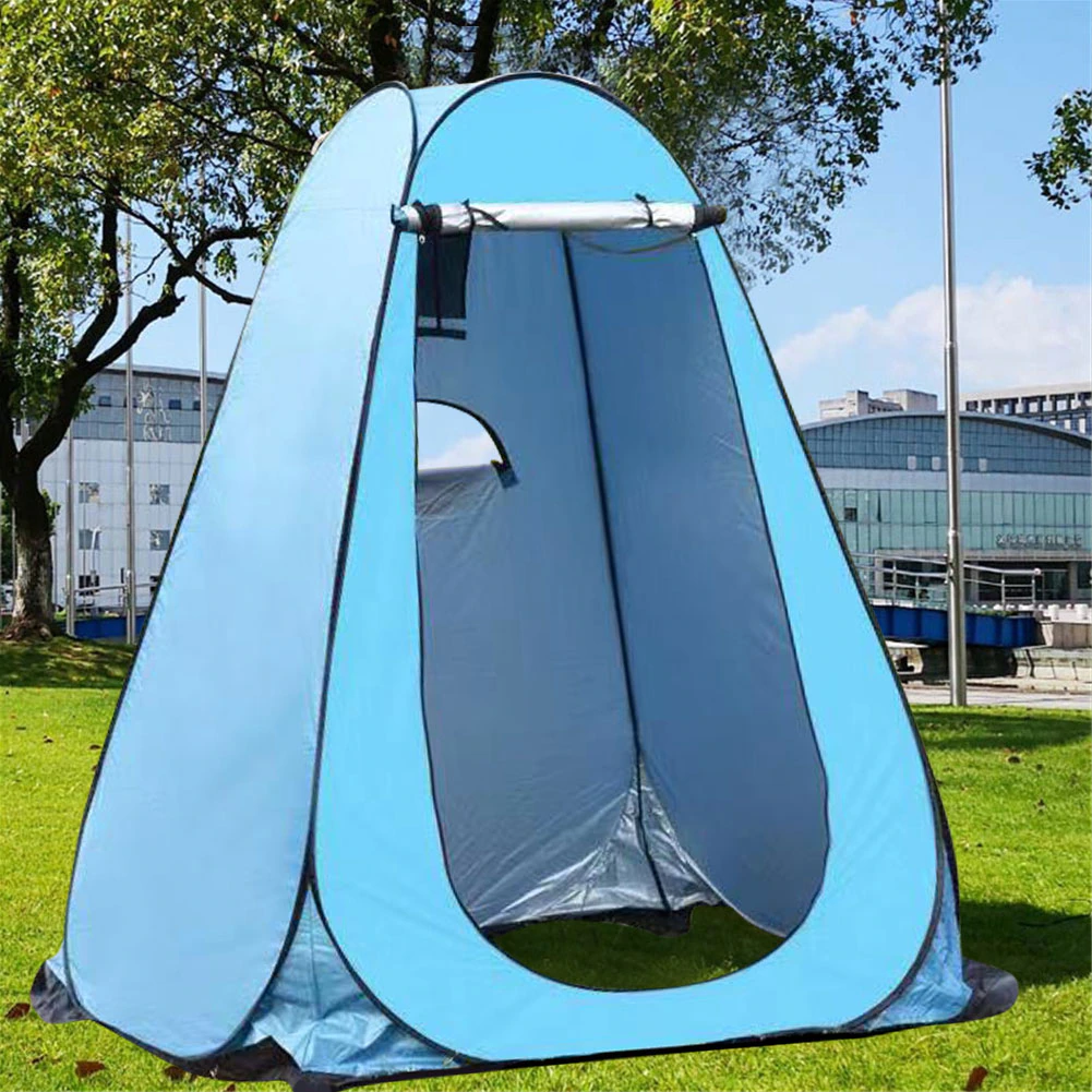 Cheap Goat Tents Pop Up Pod Privacy Nature Tent Changing Room Outdoor Awnings Portable Tarp Shower Camp Toilet Rain Shelter For Camping Accessory   